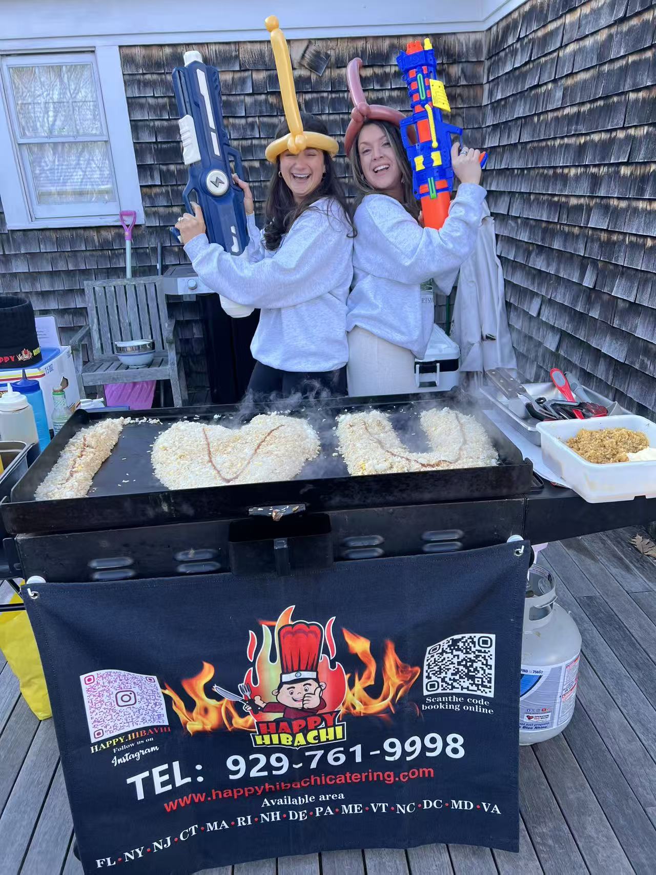 Affordable hibachi catering in Rhode Island