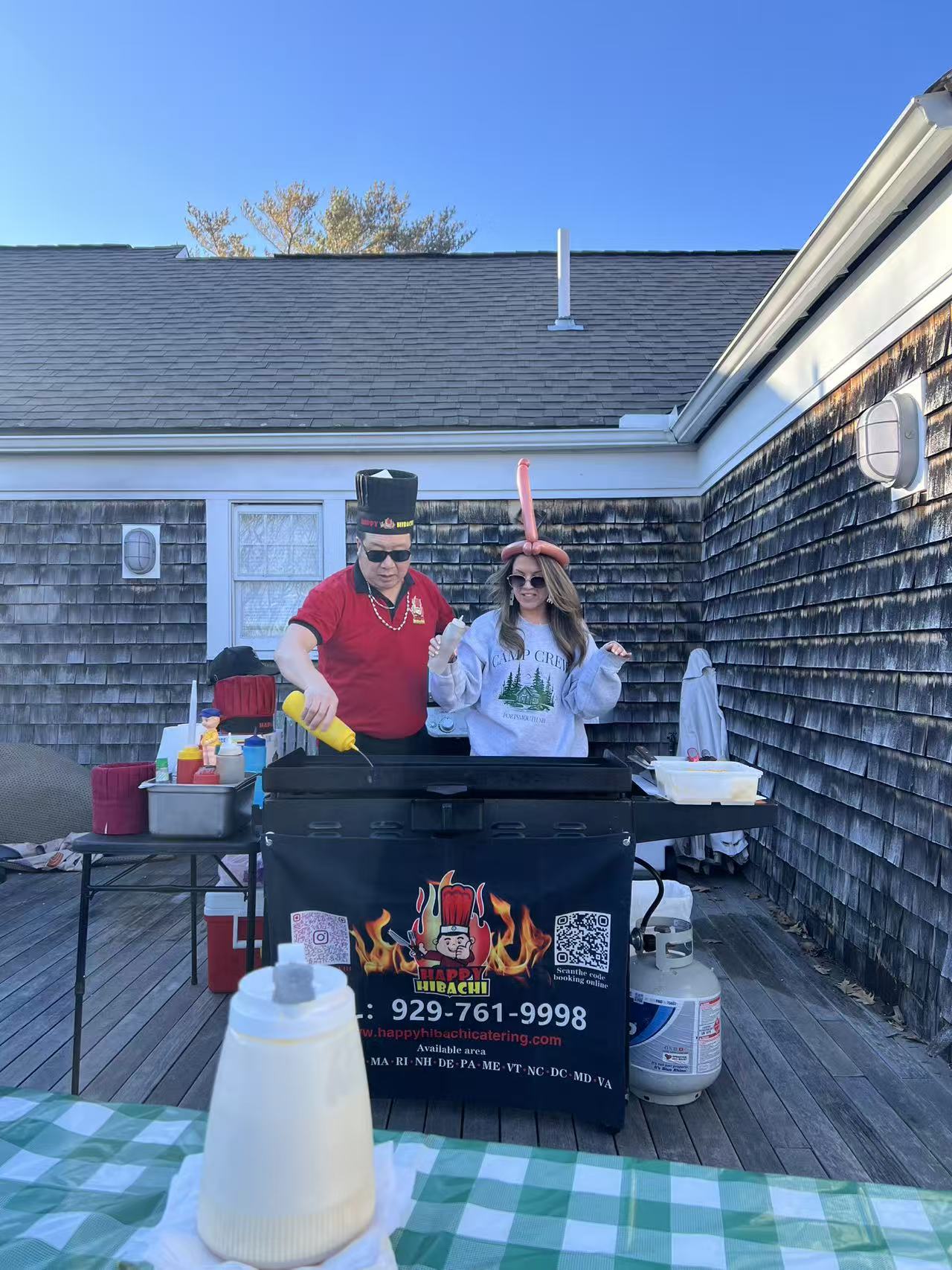 Hibachi at home in Providence Rhode Island