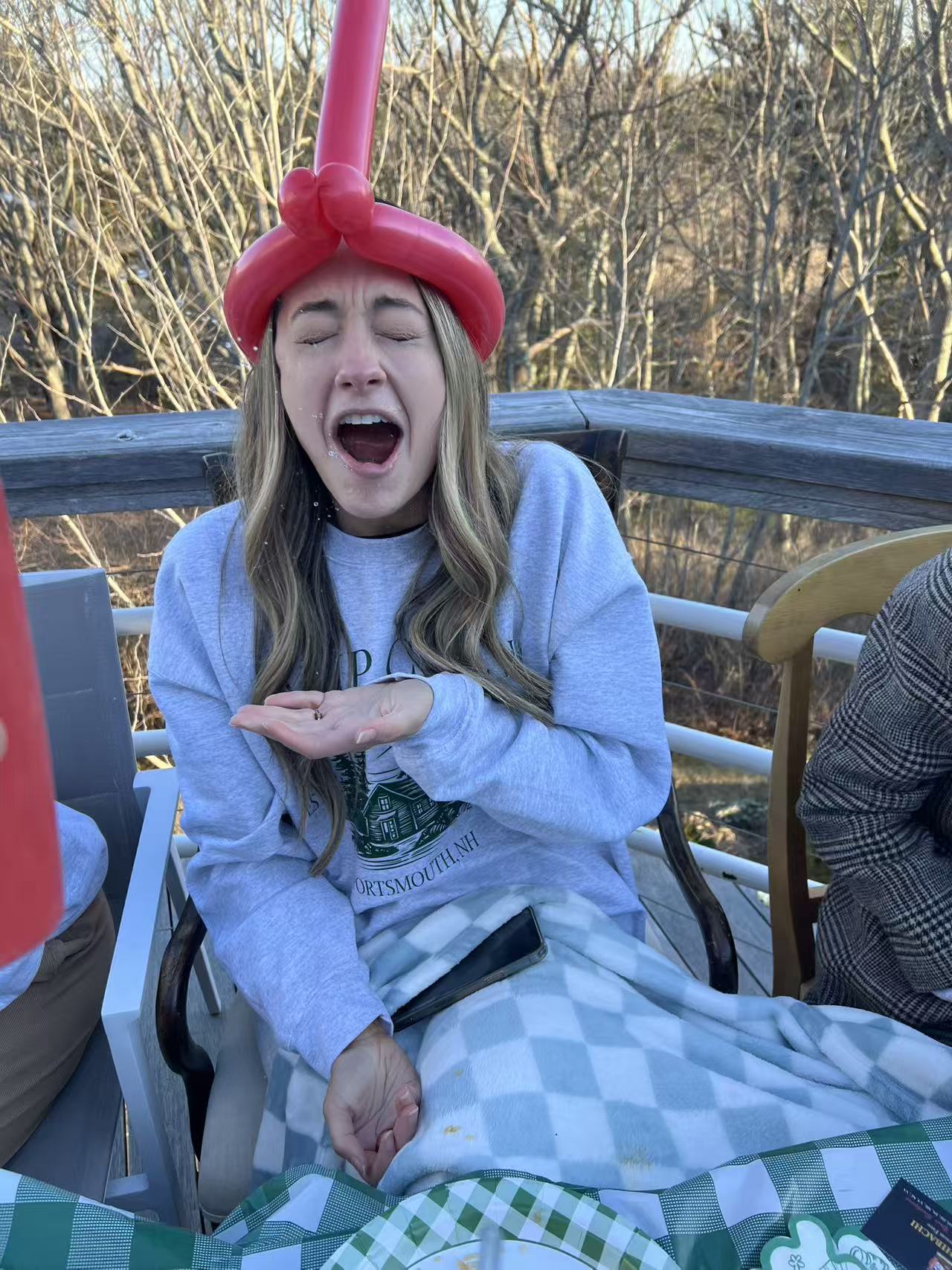 Hibachi chef cooking at home in Rhode Island