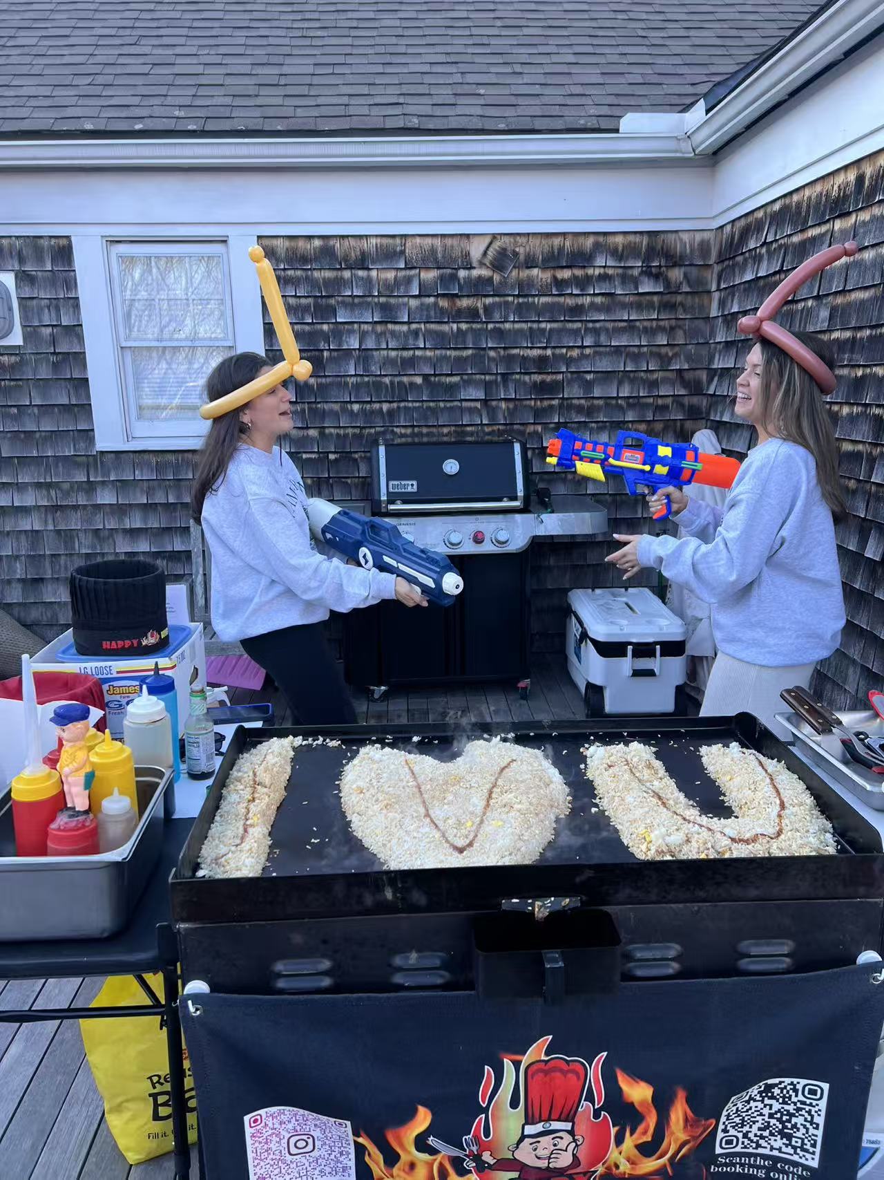 Hibachi birthday party for kids in Rhode Island