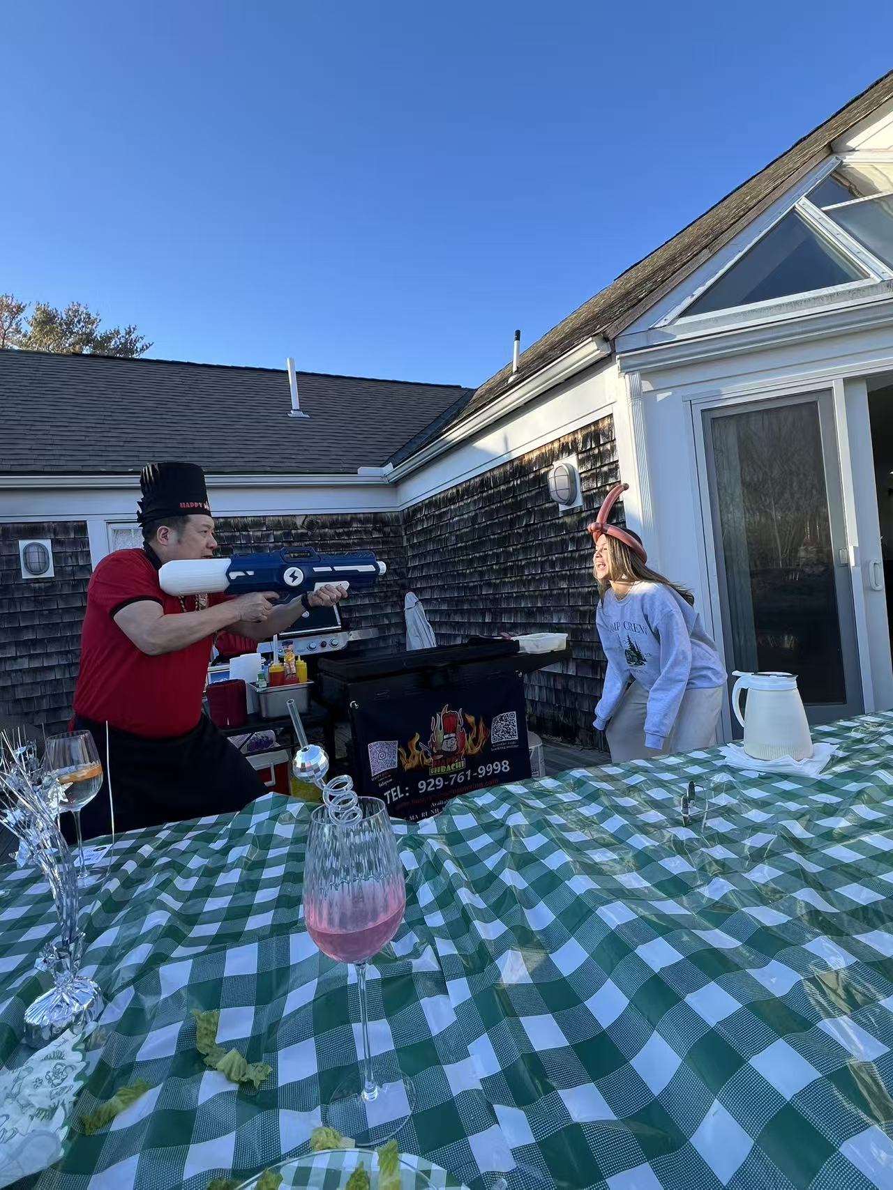 Travel hibachi chef in Rhode Island